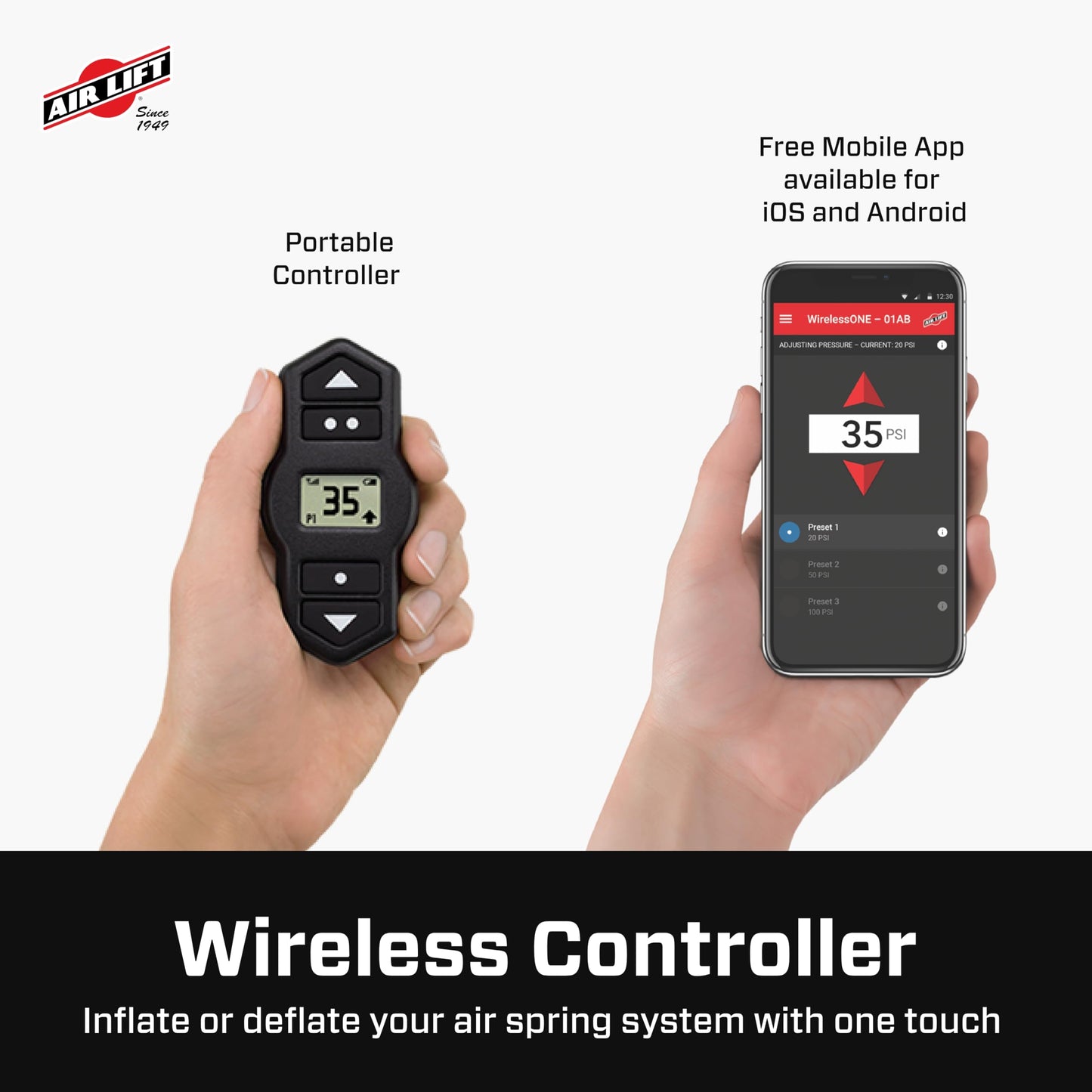 Air Lift 25980 WirelessOne (2ND Generation) [Replaces 25870]
