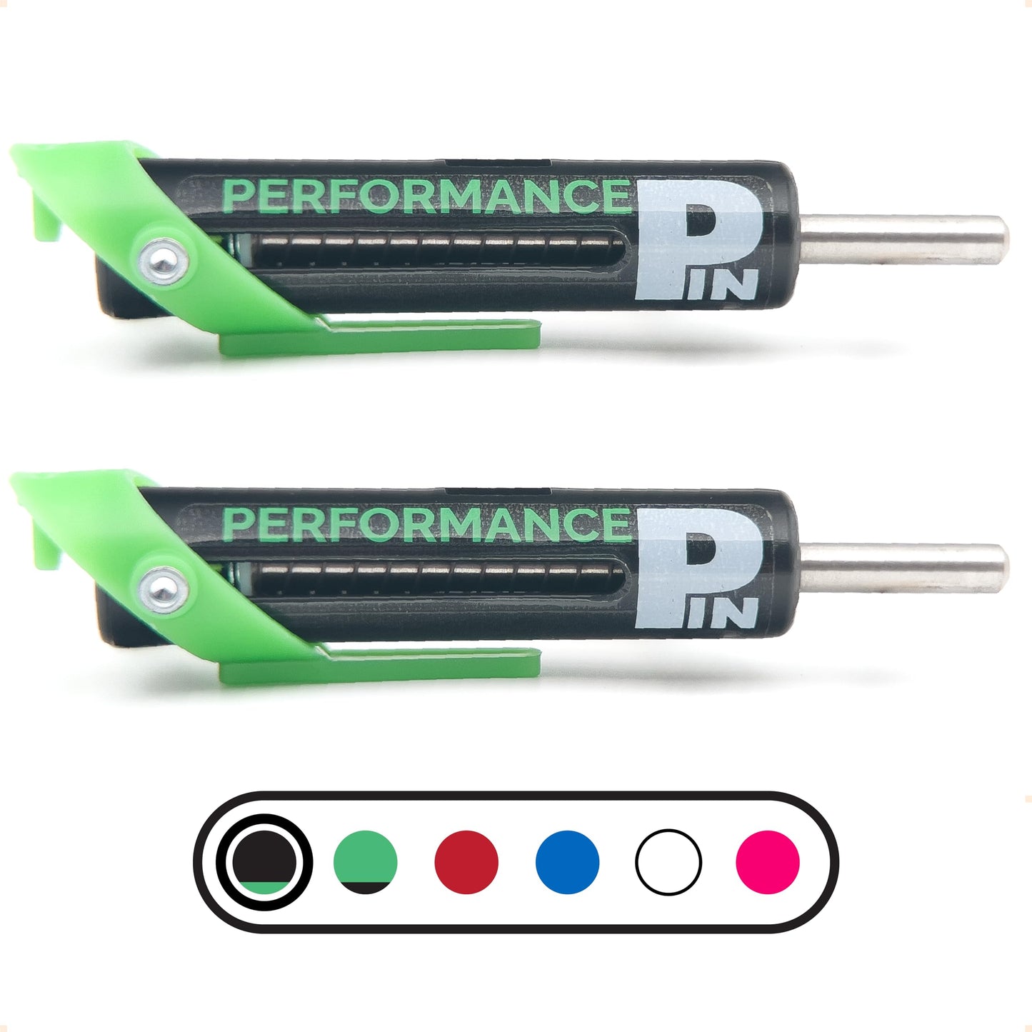 PERFORMANCE PIN The Original Drop Set Pins for Gym | One More Rep with Weight Stack Pins | Instant Transition to Lower Weights for More Reps | Proudly Made in America | 5/16" Pin | Black