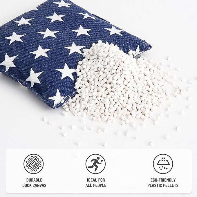 Cornhole Bags Set of 8 Regulation Corn Hole Bean Bags for Cornhole Game, Professional Weather Resistant Corn Hole Bags with Tote Bag