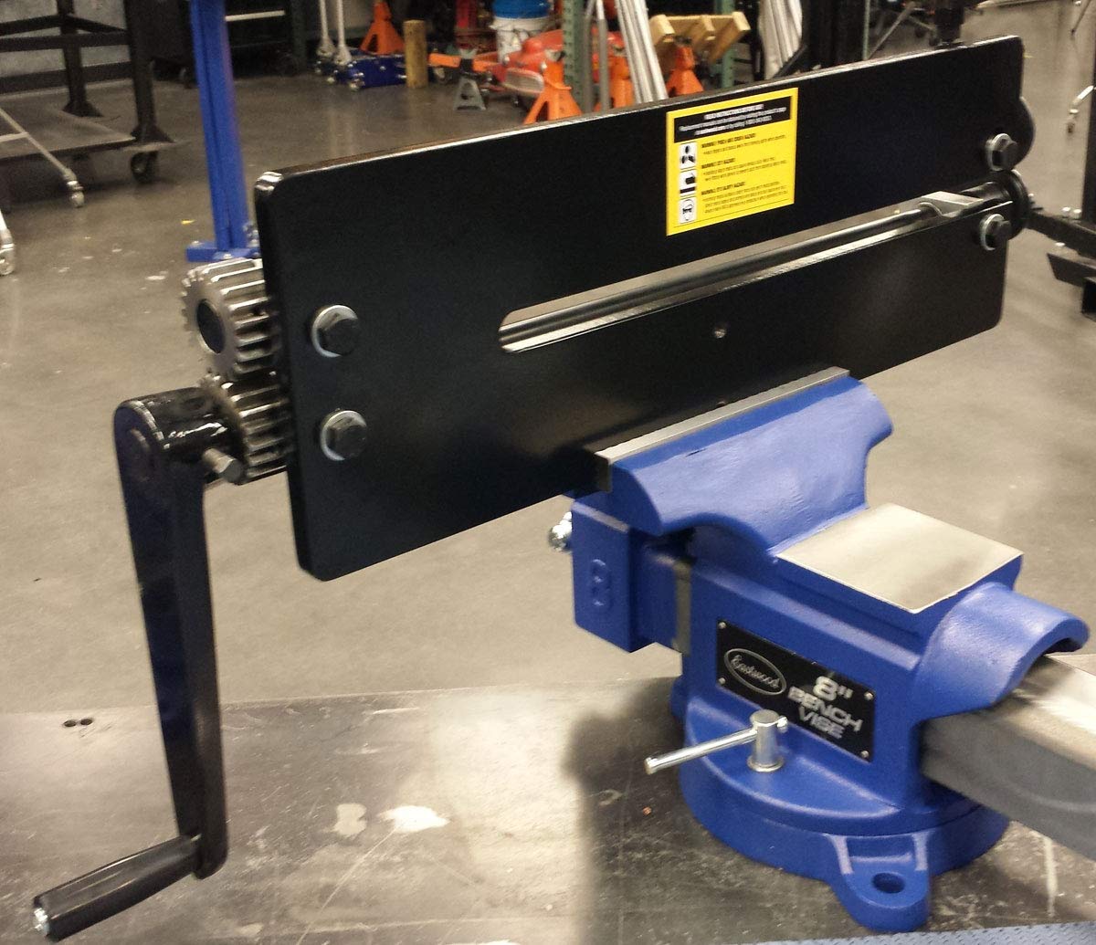 Eastwood Metal Fabrication Bead Roller with Dies | Generous 19 inch Throat Industrial Bead Roller | 18 Gauge Sheet Metal Rotary Forming Machine | Durable Construction