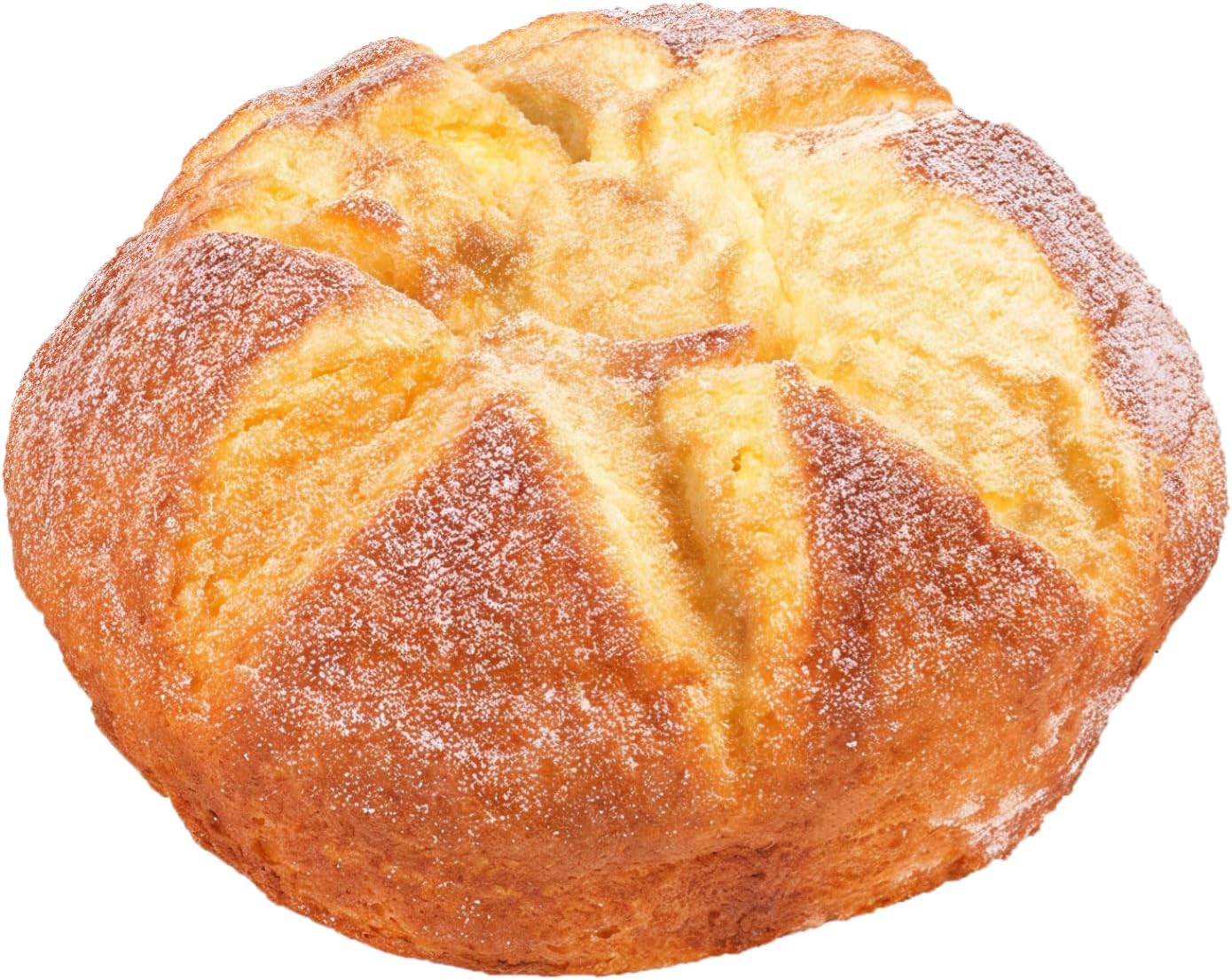 Calolin 5.7 5.1 3.1 Inches Artificial Loaf Bread, x x Fake Bread Loaf, Simulation Food PU Fake Loaves for Shop Display