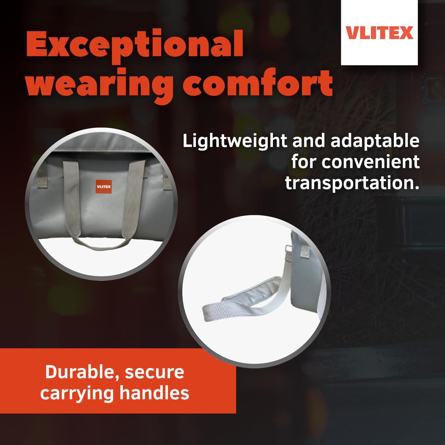 VLITEX Lithium Battery Storage Bag | Engineered in Germany | Fireproof Fabric Lipo Safe Bag | Safeguard Laptops, Batteries, Documents, Cash Money etc.