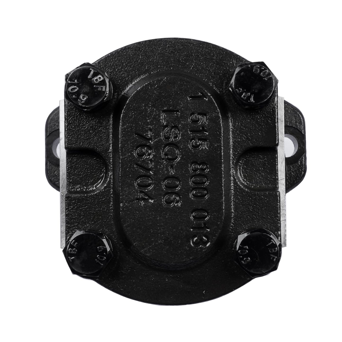 Flynsu Hydraulic Gear Pump 2-9 GPM 3/4" Keyed Shaft CID 0.61 CW Right SAE A-2 Bolts Cast Iron Flange HGP CI34K-A02-061R