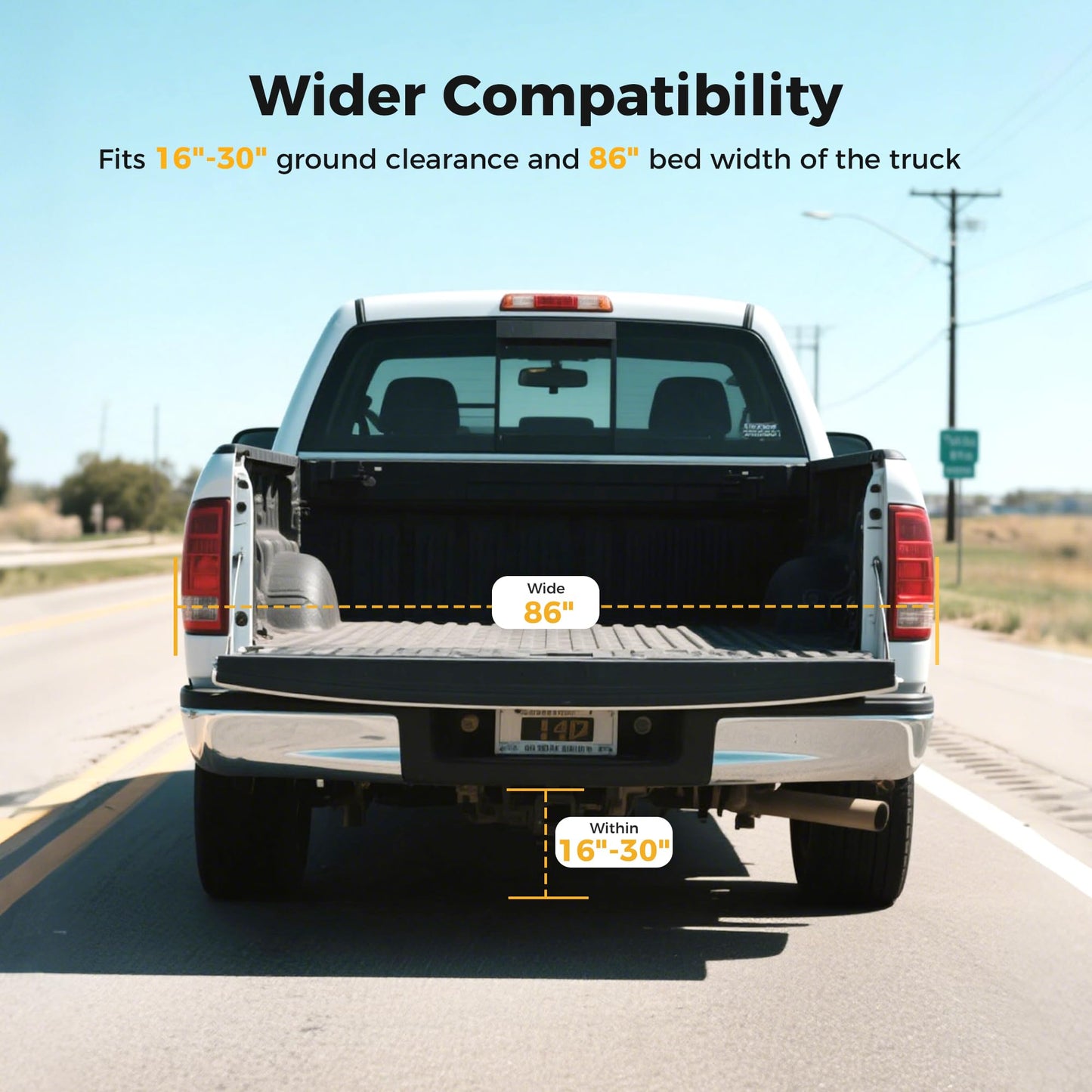CAMMOO 1000lbs Receiver Hitch Mounted Hydraulic 360° Swivel Truck Crane with 3 Boom Capacity Options: 500lbs, 750lbs, 1000lbs. Ideal for Workshops, Construction, Agriculture, and Logging,Yellow