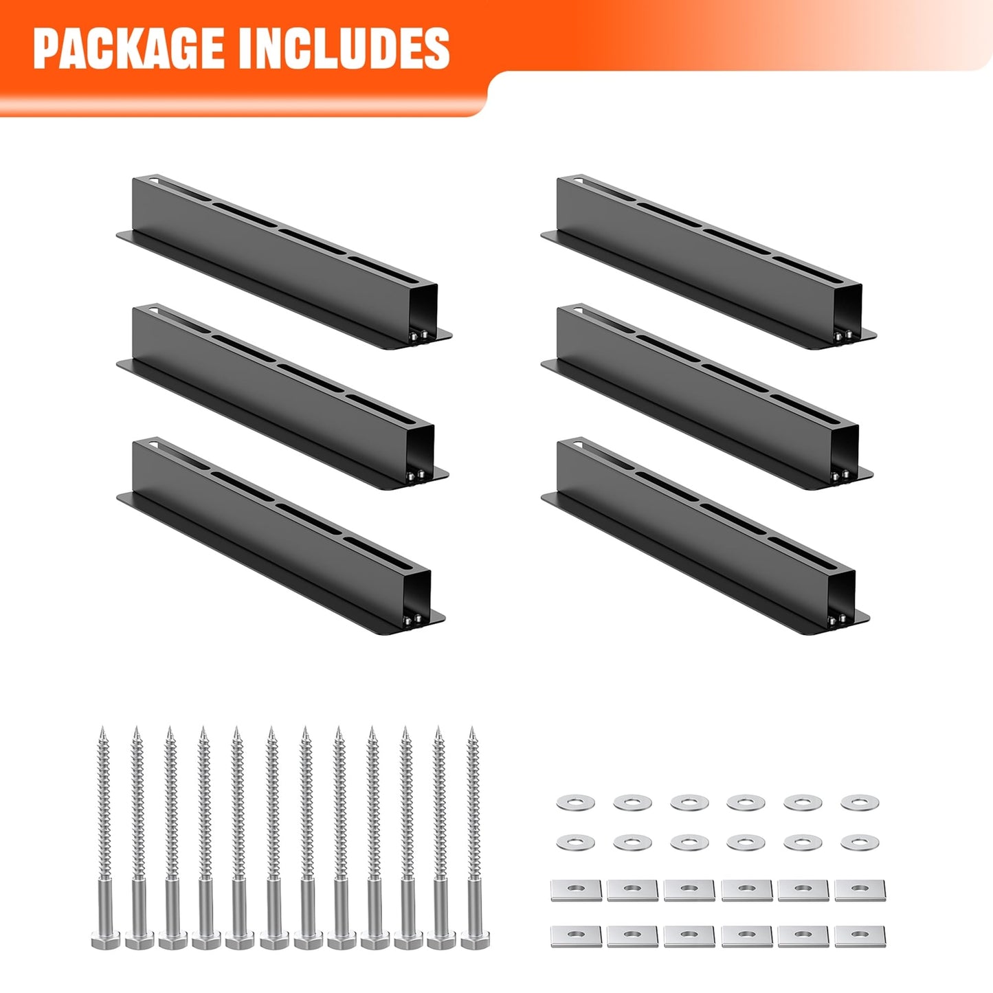 TORACK Garage Ceiling Bin Storage Rack, Adjustable Heavy Duty Overhead Tote Storage Rail System(for 5 Bins, Bins are not included)