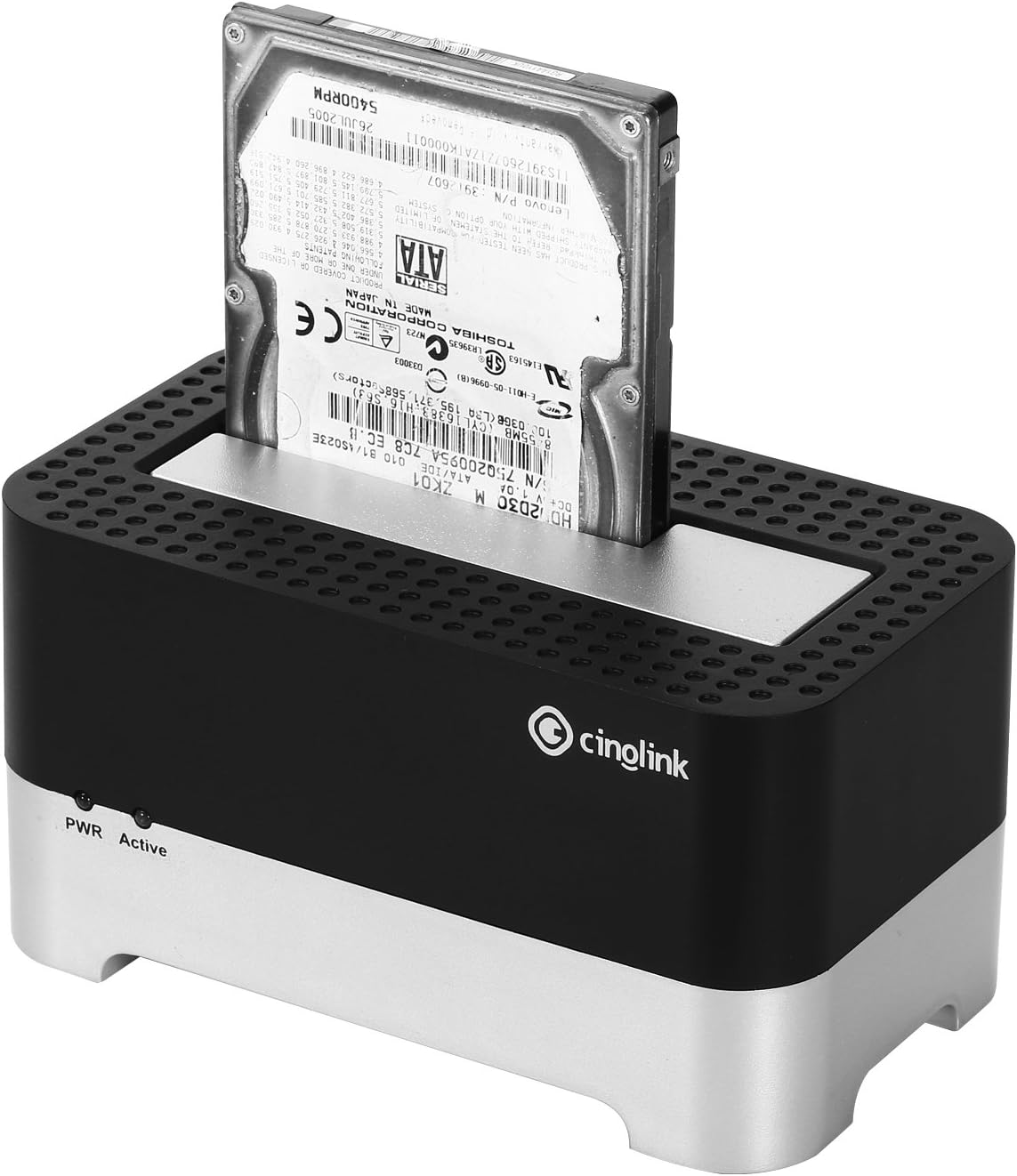 Cinolink 3.0 2.5/3.5 Inch 4ft 3.0 8TB, PS4, USB to SATA Hard Drive Docking Station with USB Cable for HDD/SSD Support
