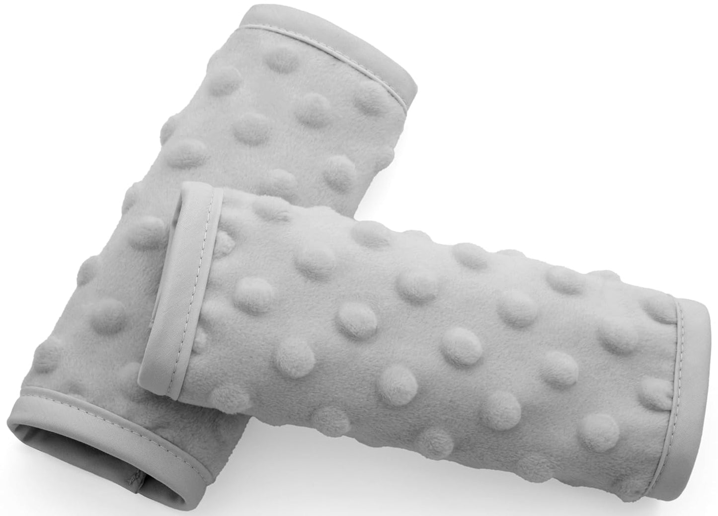 Pro Goleem Car Seat Strap Covers - Soft Shoulder Pads for Babies | Universal Fit, Gray