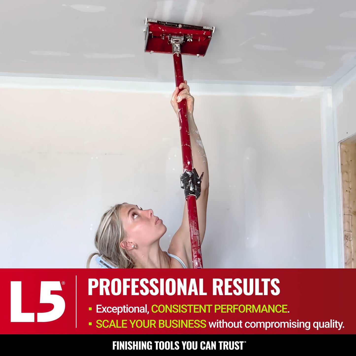 LEVEL5 Automatic Drywall Taping and Finishing Tool Set | 4-600 | Automatic Taper, 10”/12" Flat Boxes, 3” Angle Head, 7” Corner Applicator Box, Corner Roller, Standard Handles, Pump, Gooseneck
