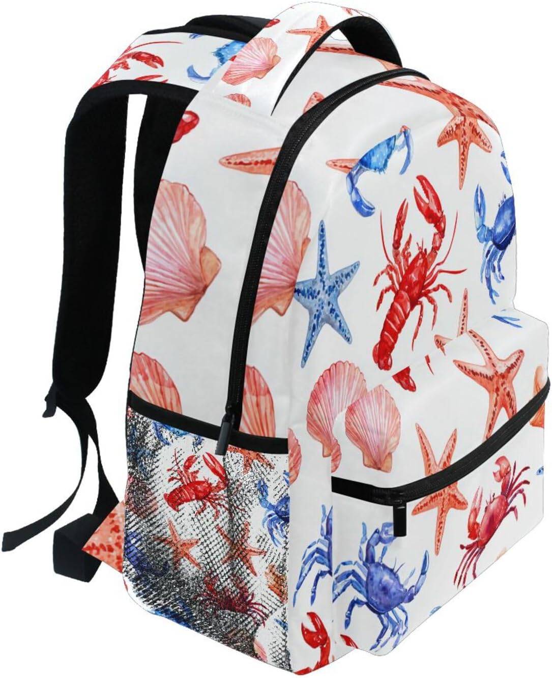 Krafig Backpacks Backpack Daypack Cute Lobsters Crabs Boys Girls Kids School Bookbag, School Bag Travel