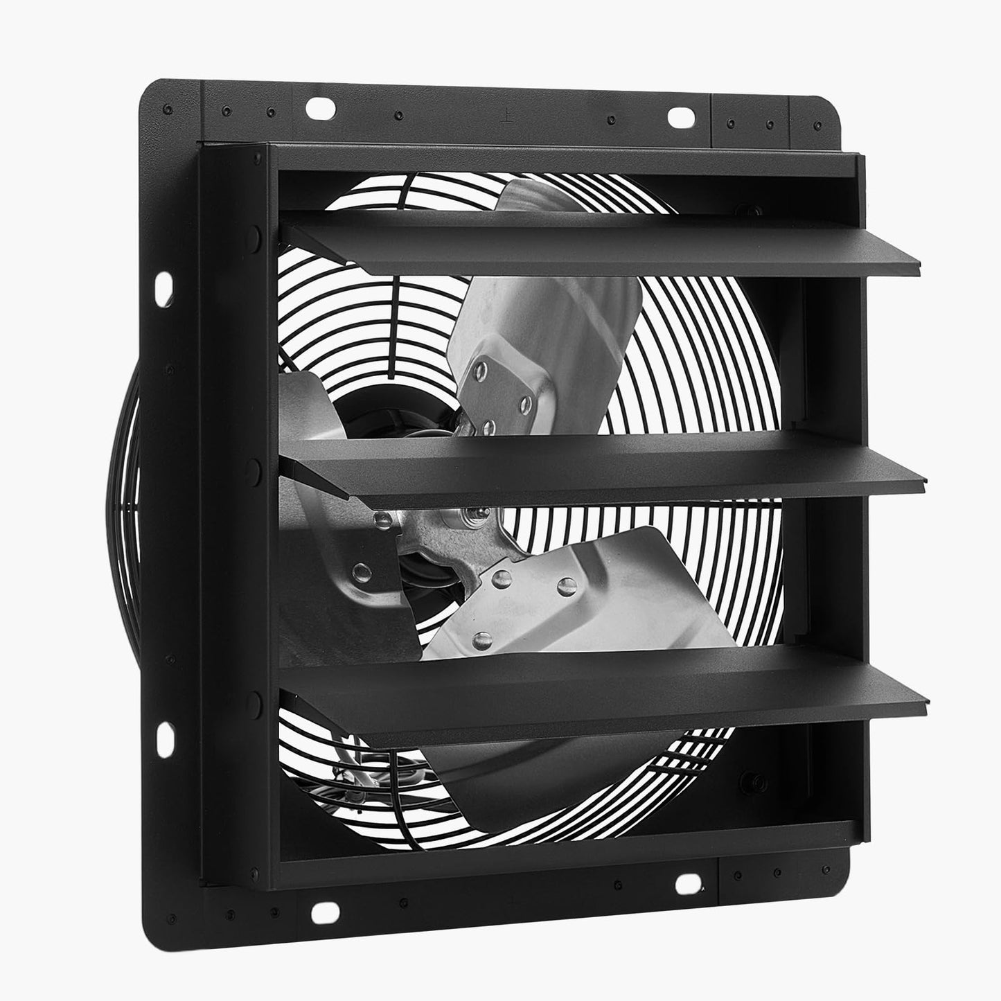 VEVOR 10 inch Exhaust Fan, Wall Mounted Attic Fan with Variable Speed, Temperature & Humidity Controller, 1000 CFM, Automatic Shutter
