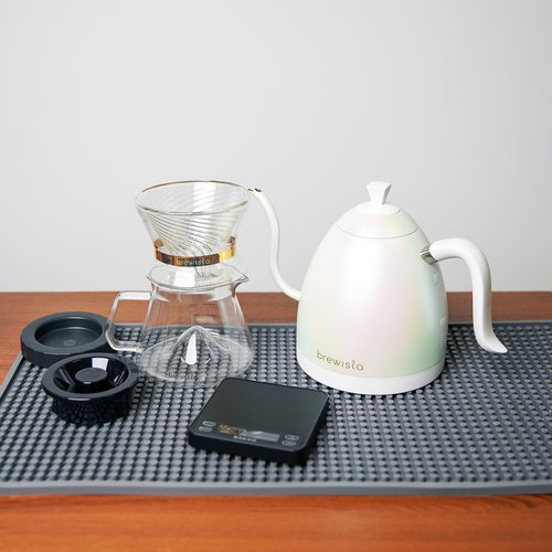 Brewista Smart Coffee Scale III with Timer, 2kg/0.1g High Precision Scale for Espresso and Pour-Over Coffee, Portable Mini Digital Kitchen Scale with Automatic Timing, Rechargeable, 5 Modes