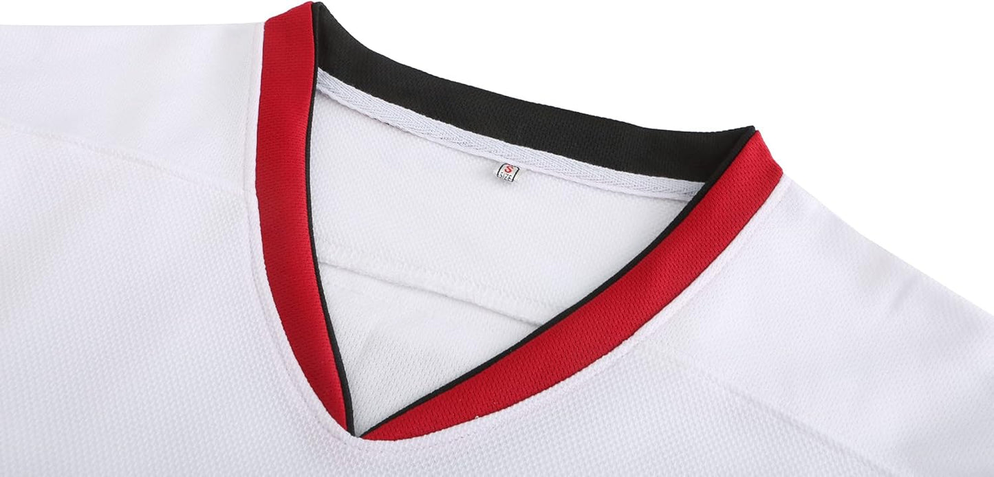 PSOOO Griswold #00 Movie Hockey Jersey - Stitched Letters & Numbers | Sizes S-XXXL