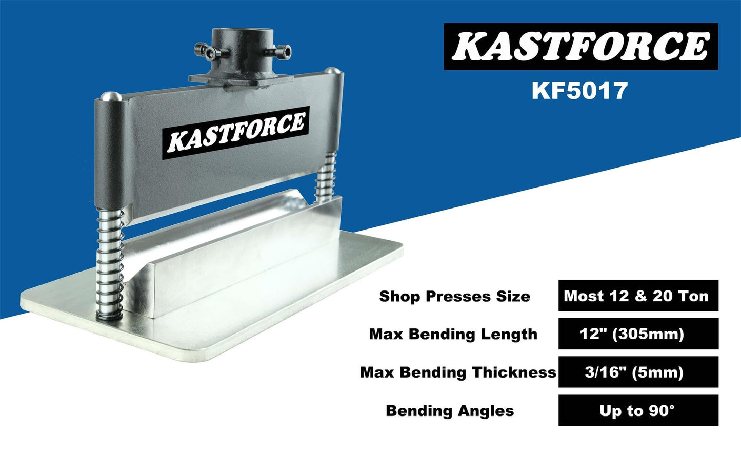 KASTFORCE KF5017 Press Brake Attachment for 12-20 Ton Hydraulic Presses