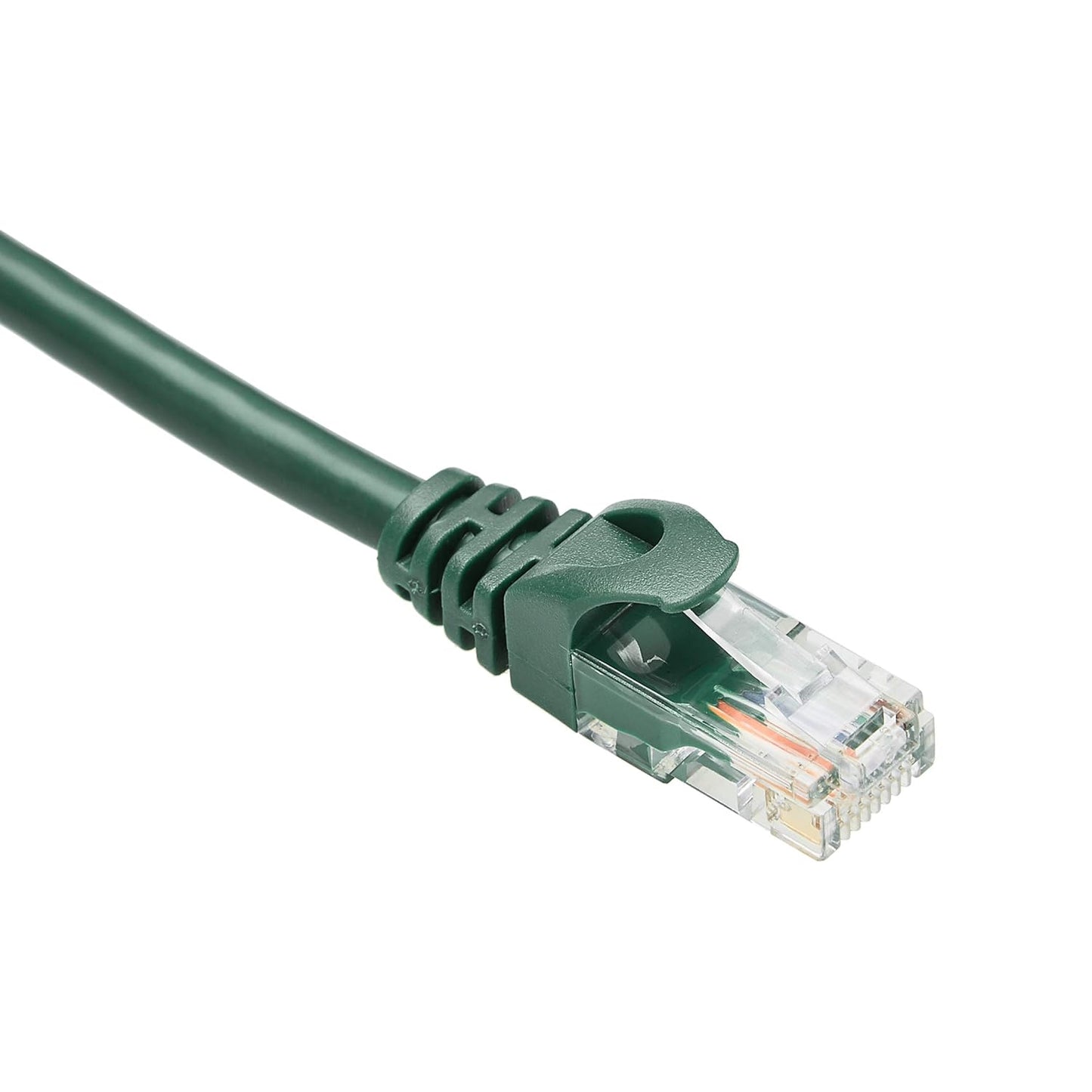 10Gbps Cat6 RJ45, 5 5-Pack Amazon Basics High-Speed Ethernet Patch Internet Cable, Gold-Plated Connectors, Snagless