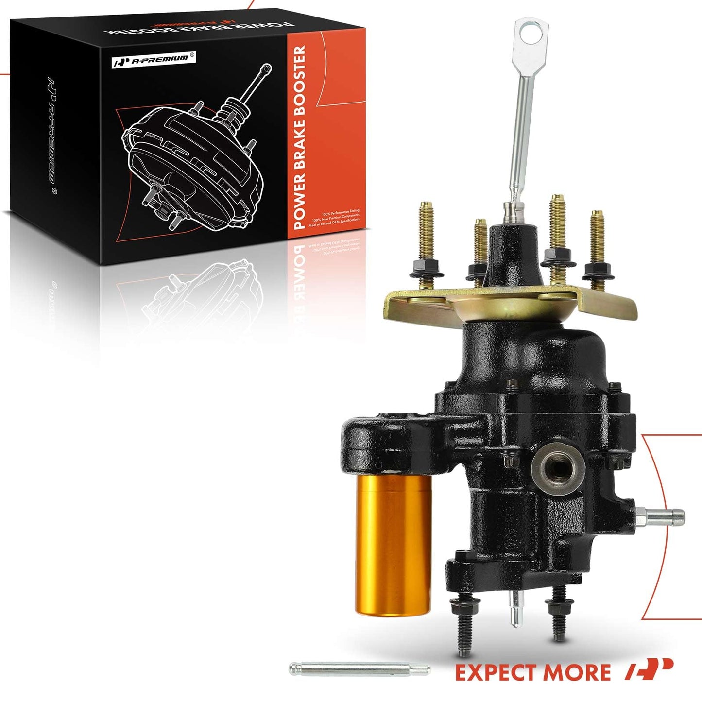 A-Premium Hydraulic Power Brake Booster Compatible with Dodge Ram 2500/3500 2003-2010, Ram 4500/5500 2008-2010 & Ram 2500/3500 2011 & Sterling Truck Bullet 45/Bullet 55 2008-2009