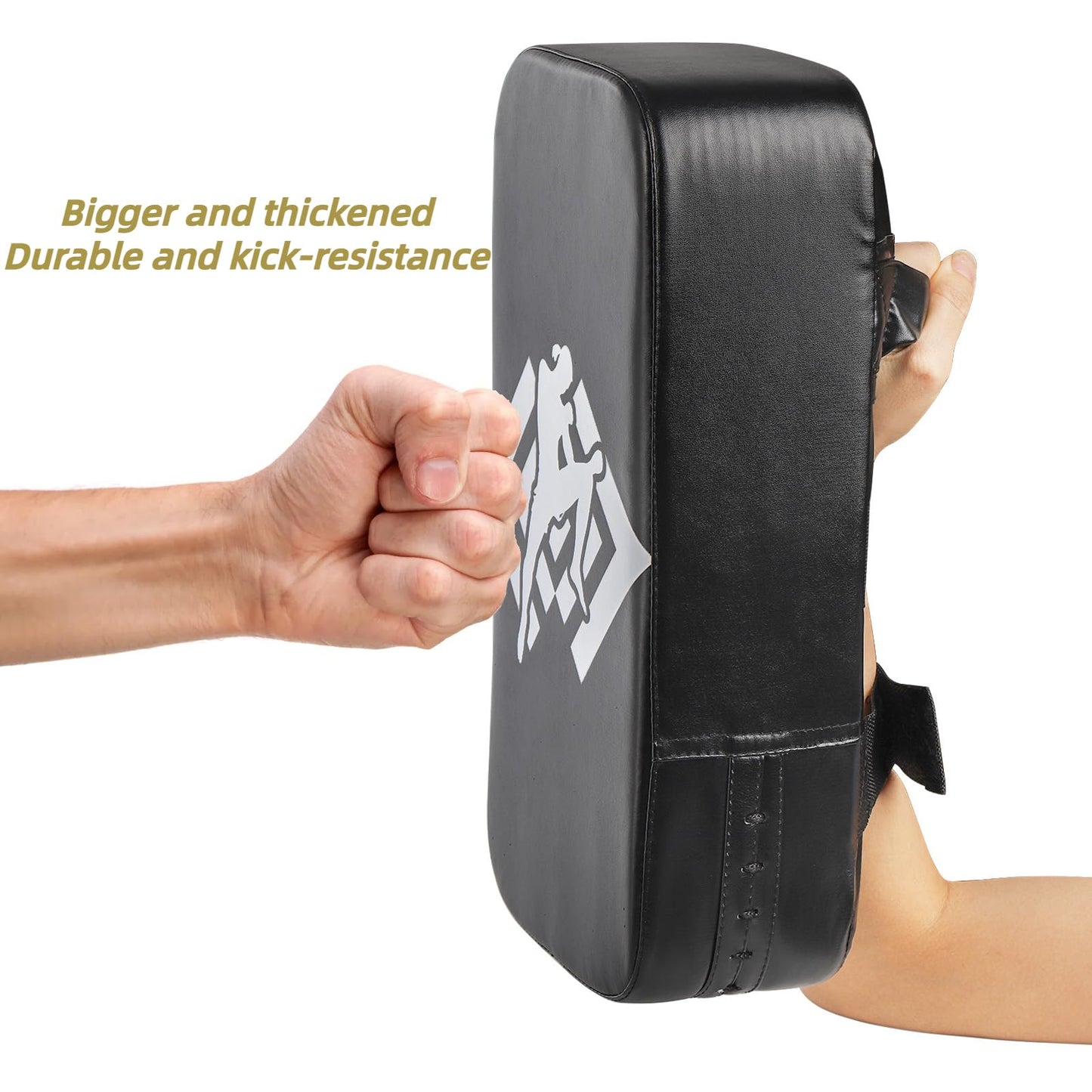 ZOOFOX 2 Pack Muay Thai Pads, Boxing Equipment Kicking Punching Shield, MMA Karate Taekwondo Training Pads for Men Women Gym