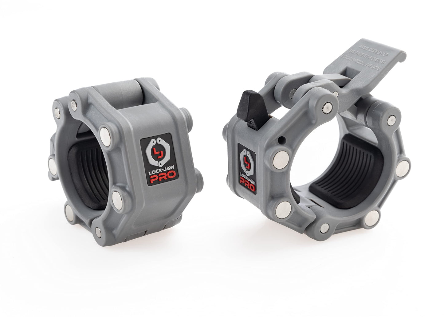 Lock-Jaw PRO 2 Barbell Collar with MAGNETS (gray)