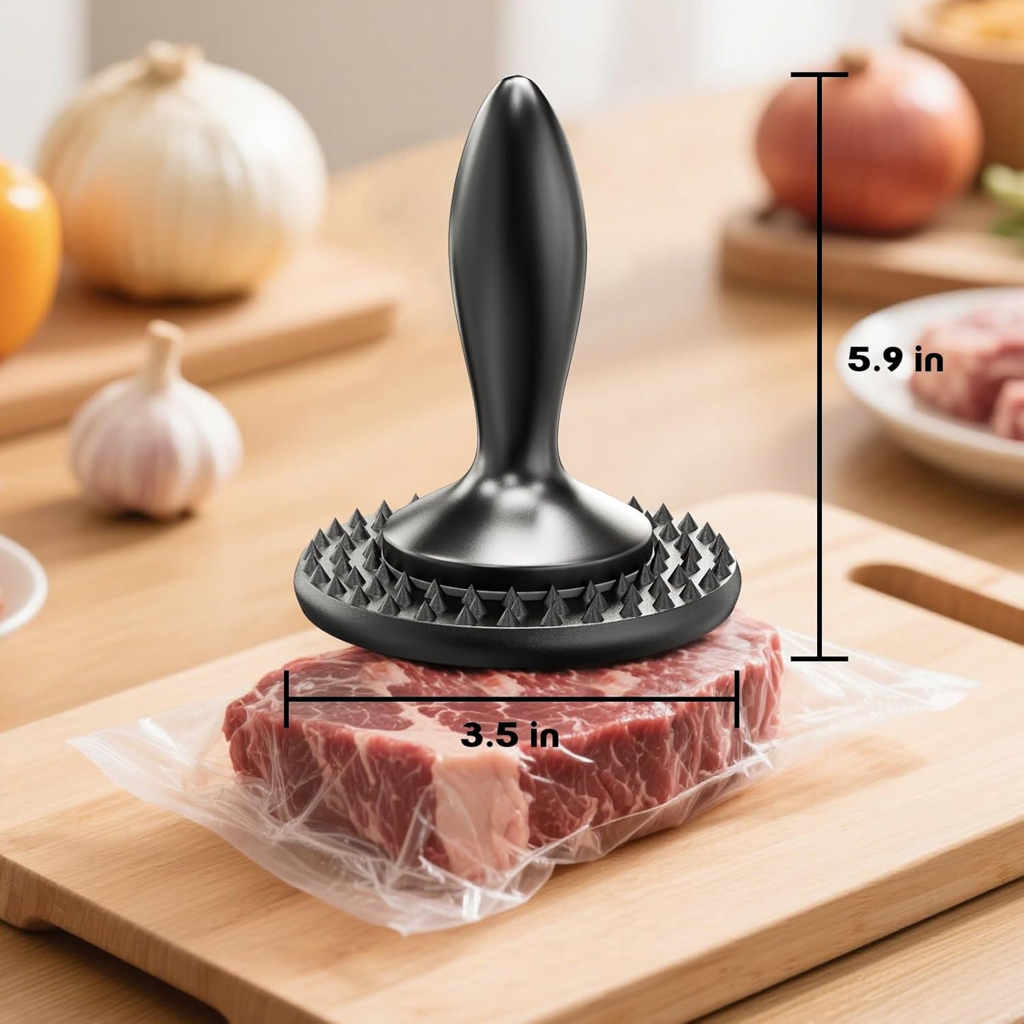 Skiennix Meat Chopper & Tenderizer Tool - Versatile Kitchen Essential for Perfectly Tender Meat