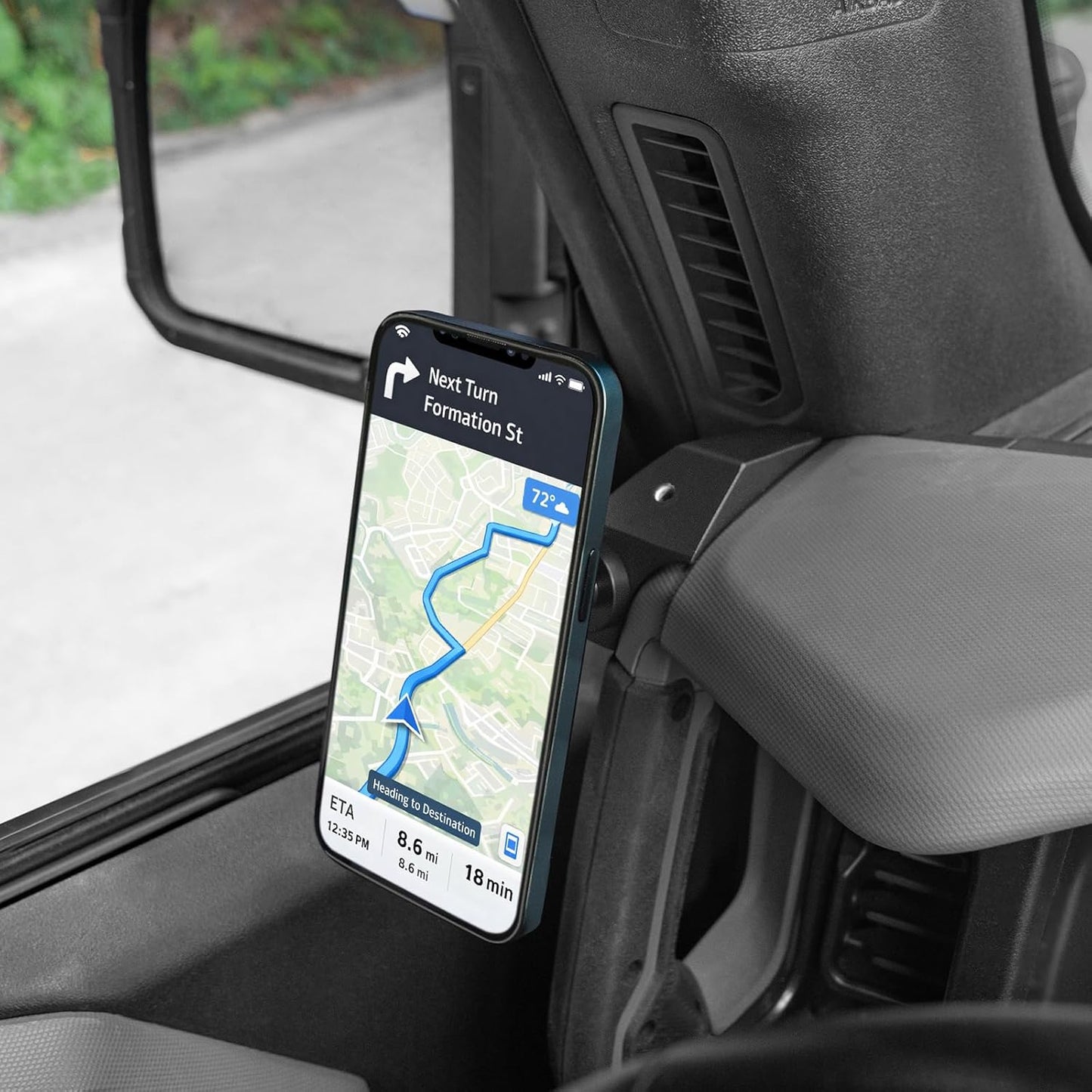 BIZOCO 360 20212025, Magnetic Phone Holder for Car Magnetic Phone Mount for Ford Bronco Accessories, Rotating