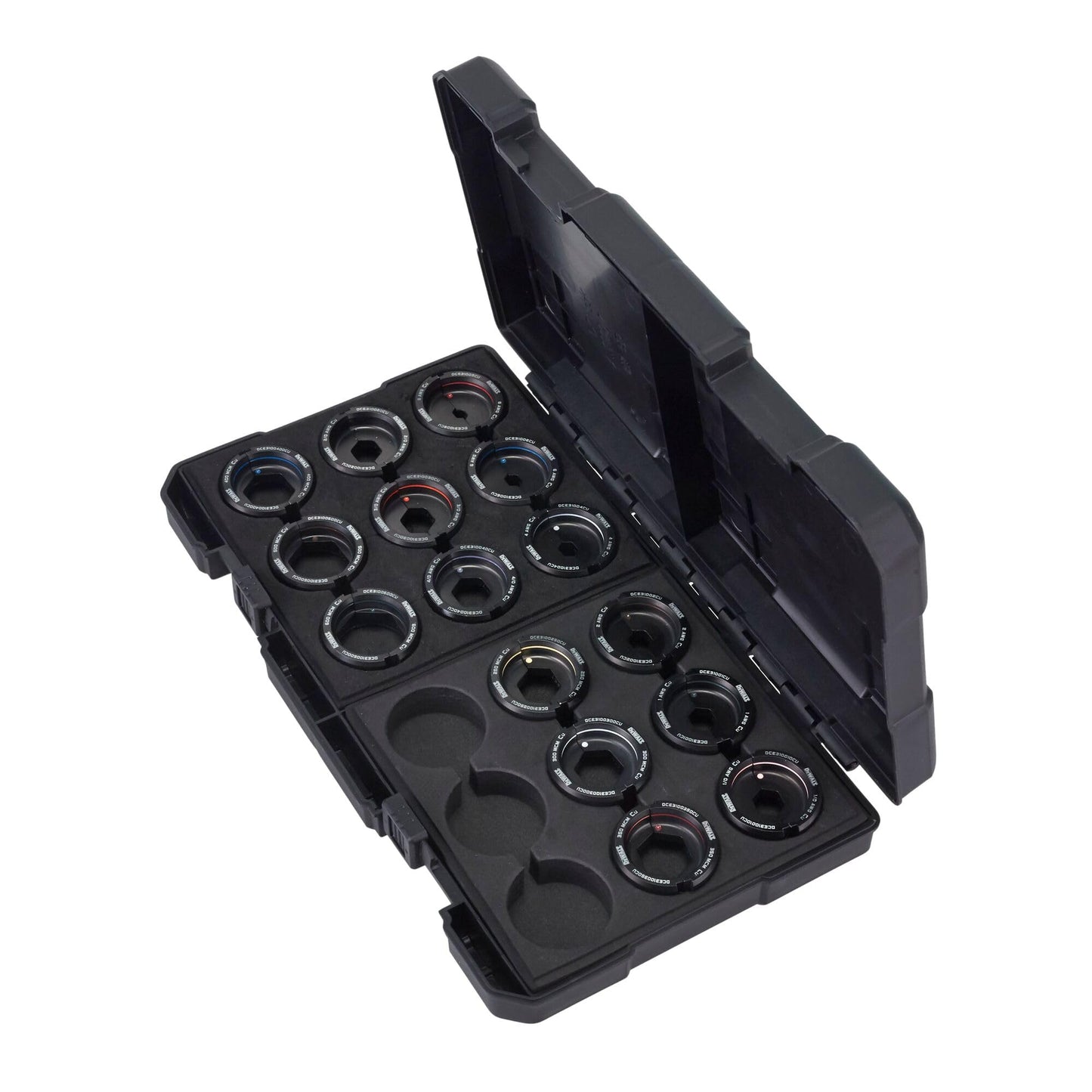 DEWALT U-Type Aluminum Die Kit with #8-350 MCM, For Crimping Tool, Electrical Wire and Cable (DCE3100AK)