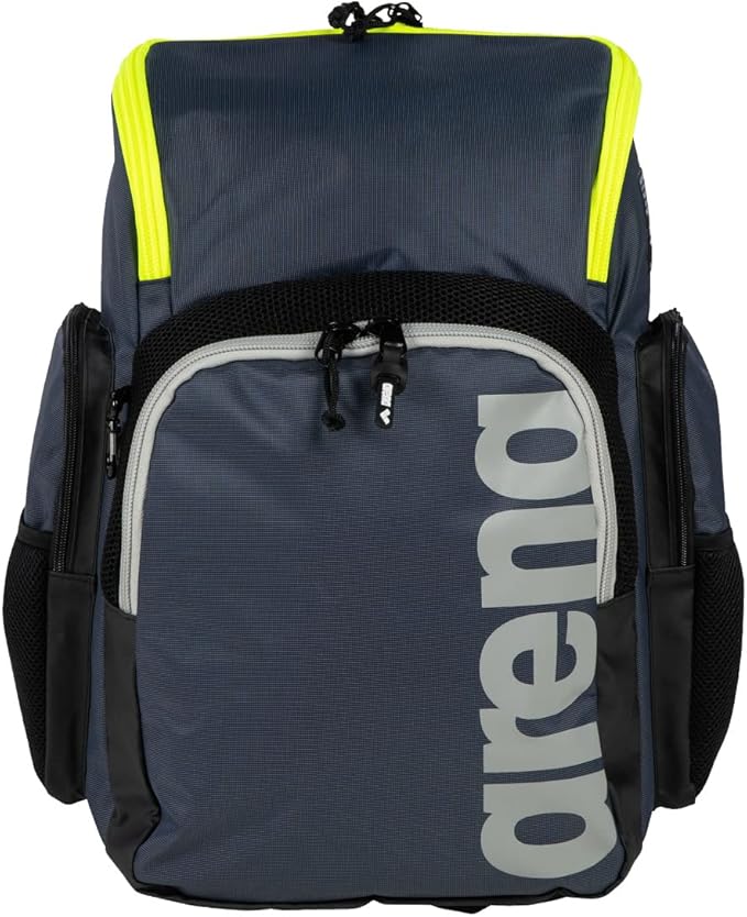 Arena Spiky III Backpack 35 Unisex Travel Gym Rucksack for Men and Women, Training Gear Equipment Bag for Swimmers, 35 Liters
