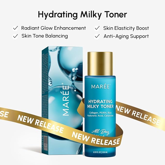 MAREE Collagen Facial Mask with Hyaluronic Acid ??Sheet Face Mask Skincare ??Centella Asiatica, Green & Red Algae Extract ??Hydrating Facemask For Women Skin Care ??Mascarillas Para La Cara ??12 Count