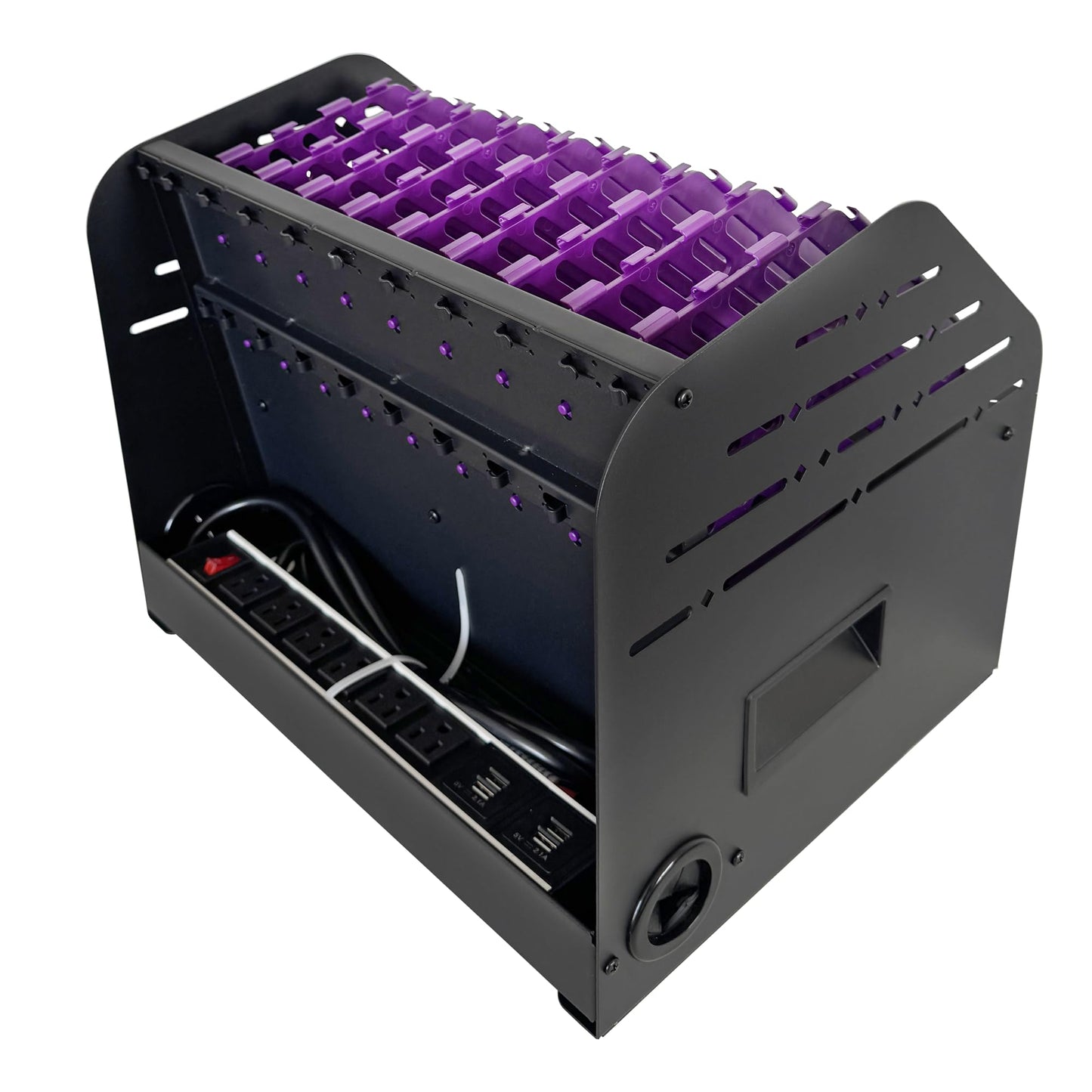 Powervize 10-Device Charging Station for Laptops, Tablets & E-Readers