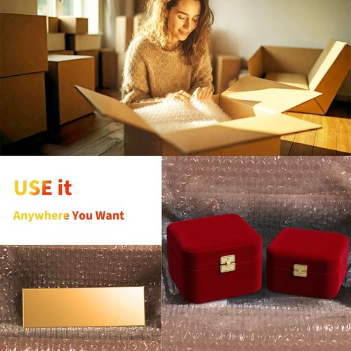 Bubble Cushioning Wrap - 12 Inch x 72 ft | 2 Pack for Packing, Moving & Shipping Needs