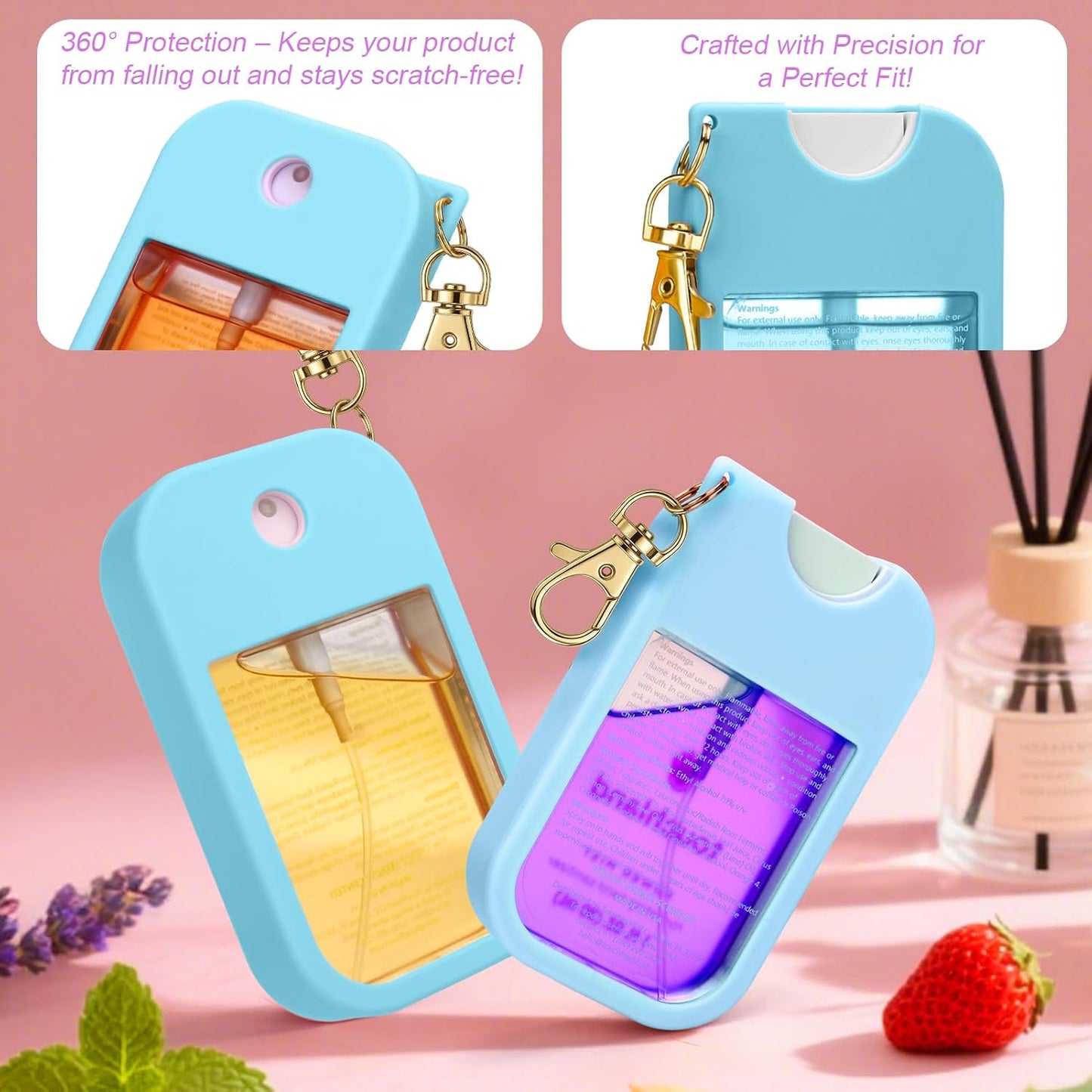 AIERSA Hand Sanitizer Spray Case Compatible with Touchland