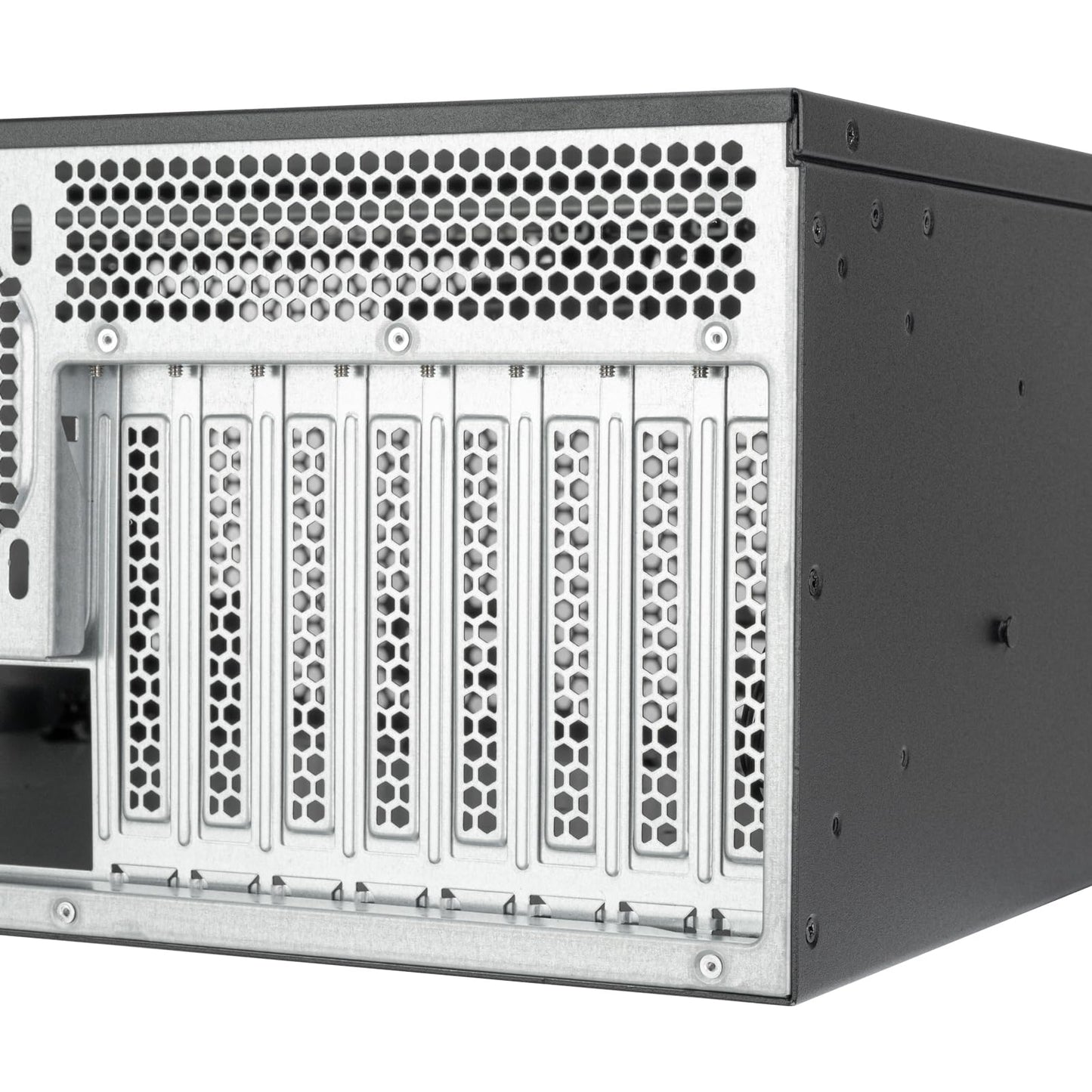 Silverstone Technology RM4A 4U rackmount Server Chassis with Enhanced 360mm radiators Compatibility, SST-RM4A