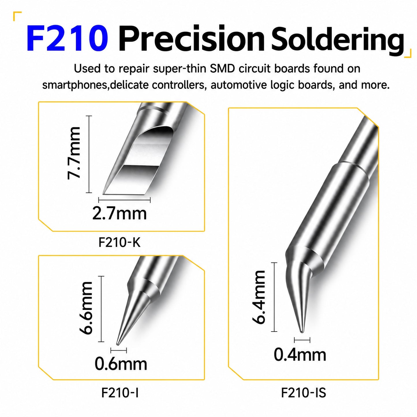 FNIRSI DWS-200 200W 210 Precision Digital Soldering Station Kit with 3 F210 Soldering Iron Tips and 2 Helping Hands, Temp Value & Curve Mode, 3 Temperature Storage, Full-Color Display