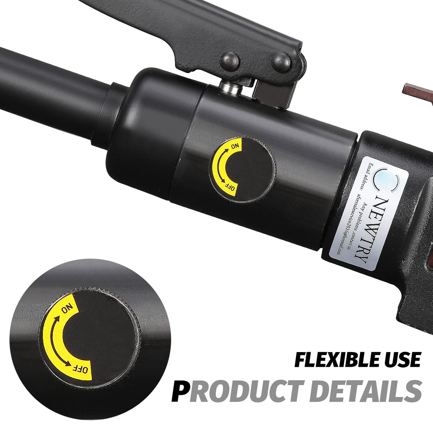 NEWTRY dia 32mm(1.26inch) Hydraulic Cable Rebar ACSR Cutter Heavy Duty 60KN Cutting Tool for Steel Wire Rope/Steel Strand/lron chain
