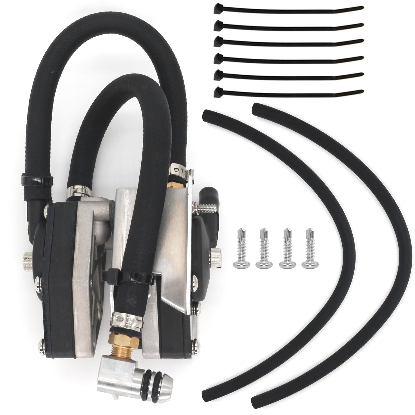 QuickMarine V660 VRO Fuel Pump Repair Kit for Johnson Evinrude V6 60 Degree Looper Models 150-175 HP Outboard Boat Motors