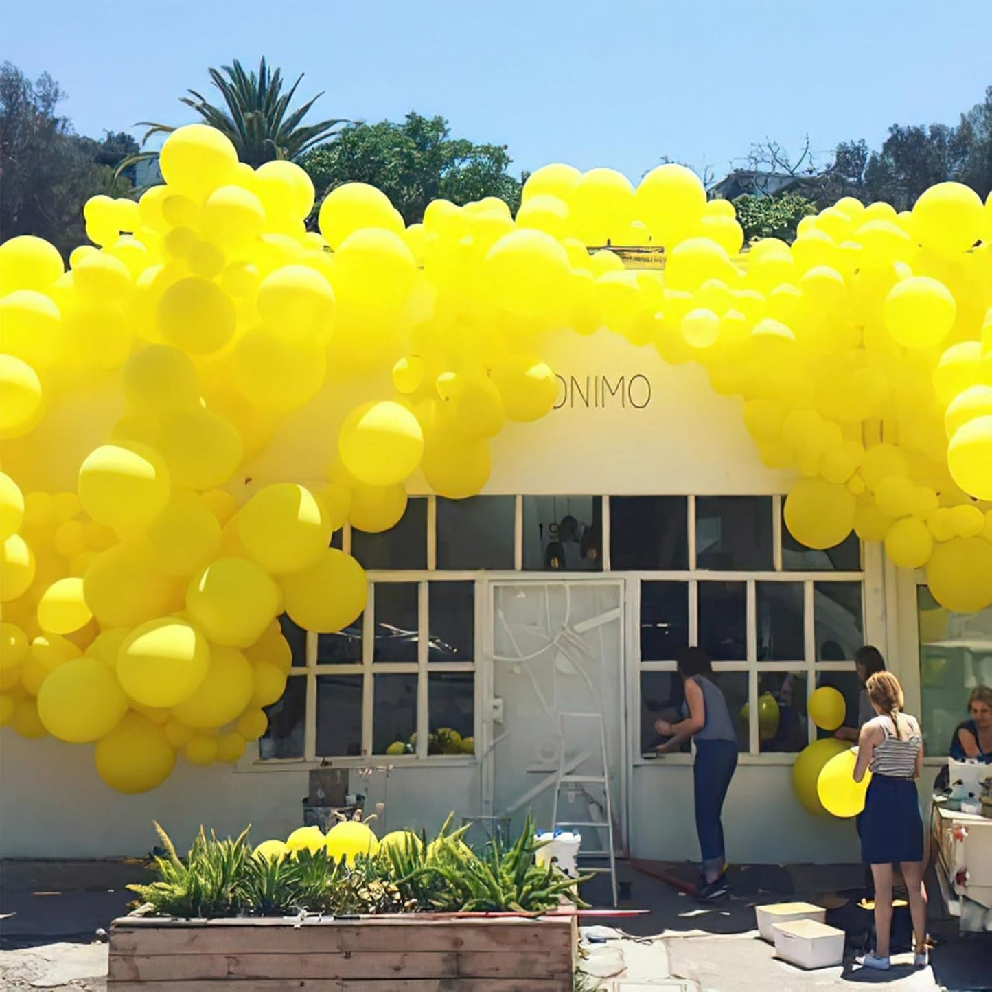 PartyWoo Yellow Balloons - 50pcs 12 Inch Latex Helium Balloons for Birthday & Baby Shower Decor