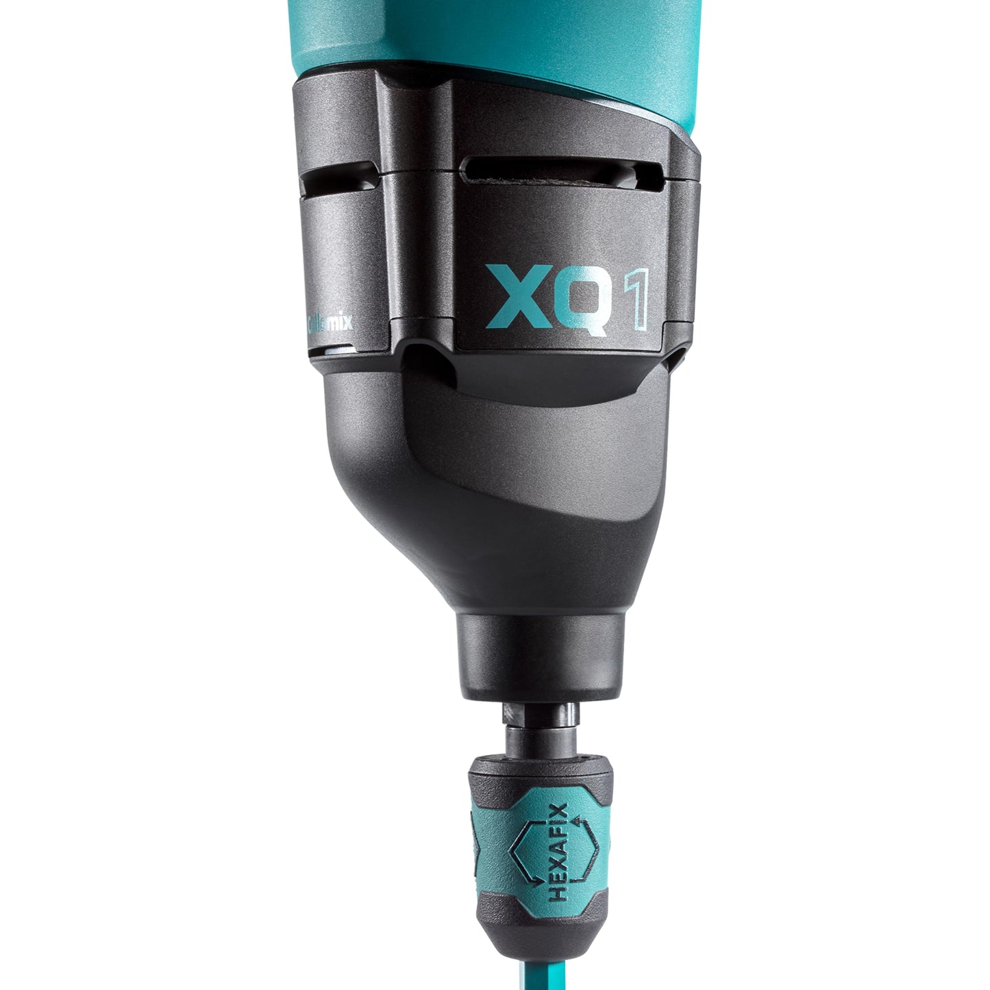 COLLOMIX XQ Paddle Mixer - Single Speed (650 RPM) Portable Material Mixing Drill with Quiet Design for Max. (2) 50lb Bags - XQ1