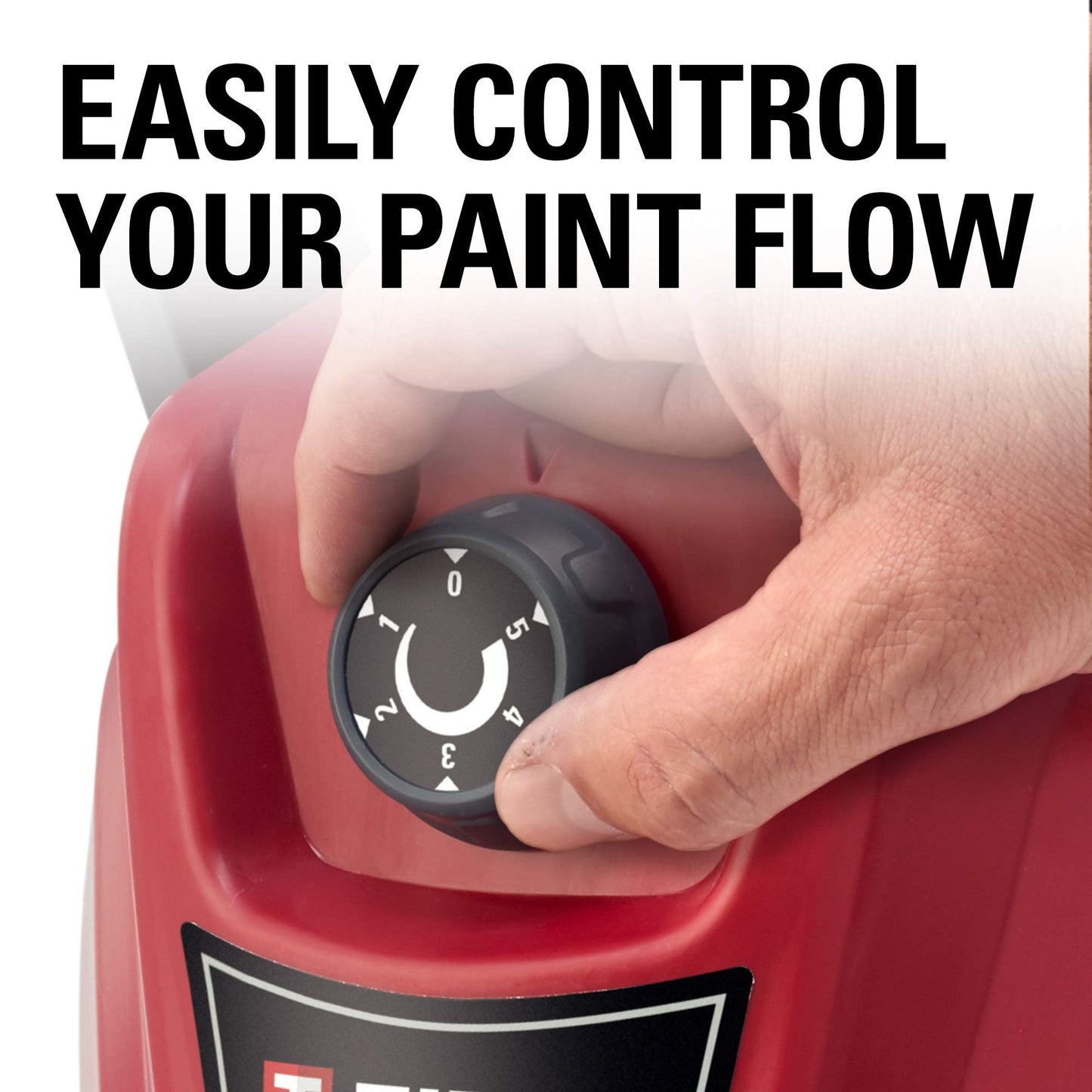 Titan ControlMax 1500 0580005 High Efficiency Airless Paint Sprayer, HEA technology decreases overspray by up to 55% while delivering softer spray providing a consistent spray pattern