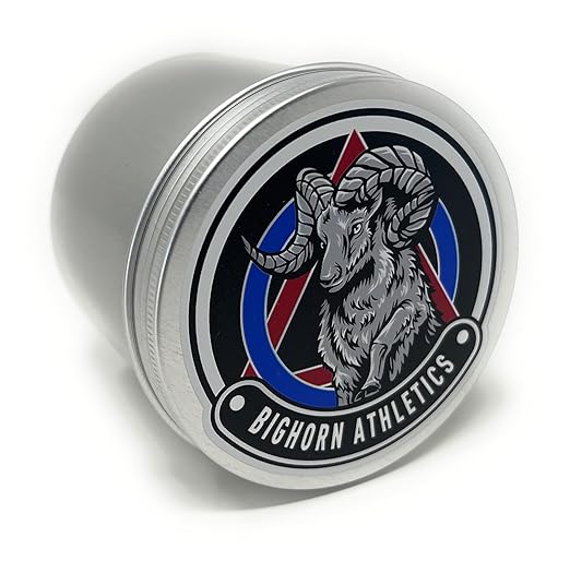 Bighorn Athletics Pro Series Jiu-Jitsu Finger Tape, 8-Rolls with Tin Holder, Enhanced Strength, Residue-Free (0.3-Inch, Nude)