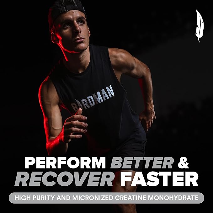 Micronized Creatine Monohydrate Powder, Muscle Recovery, Caffeine Free, Creatine Pre Workout, Vegan, Post Workout, Gluten Free, Sugar Free | 200 Servings (5 Grams Each) | 2.2lb.