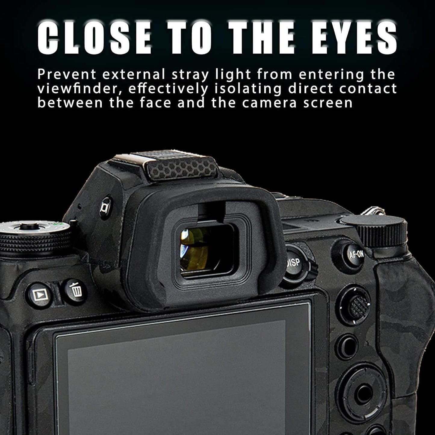DK29 Z5 Z6 Z7 Z6II Z7II Viewfinder Eyecup for Camera, Prevent Stray Light, Easy Installation, Viewfinder Protector