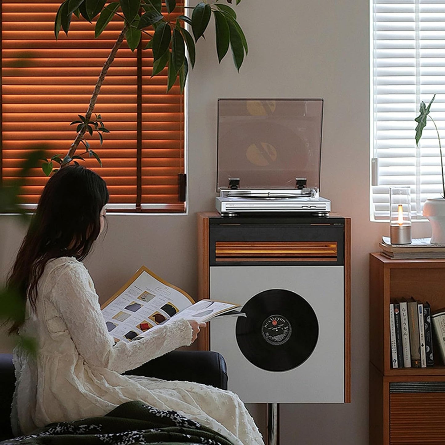 Whoasyst EZCAP613P MP3 33/45RPM Record to Converter with USB Integrated Auditory Speed Music Player