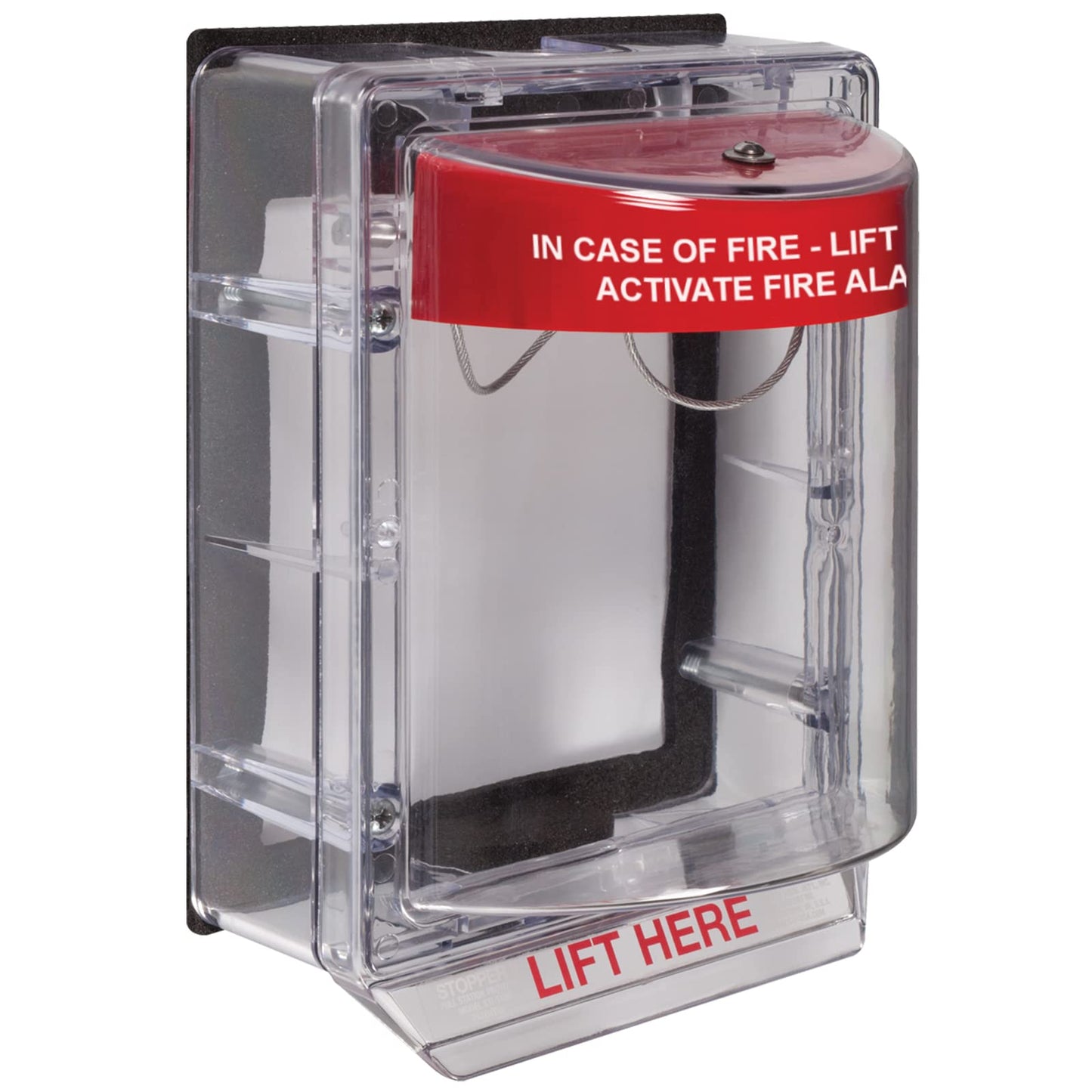 Safety Technology International, Inc. STI-3150 Weather Stopper without Horn with Clear Spacer, Protective Polycarbonate Cover