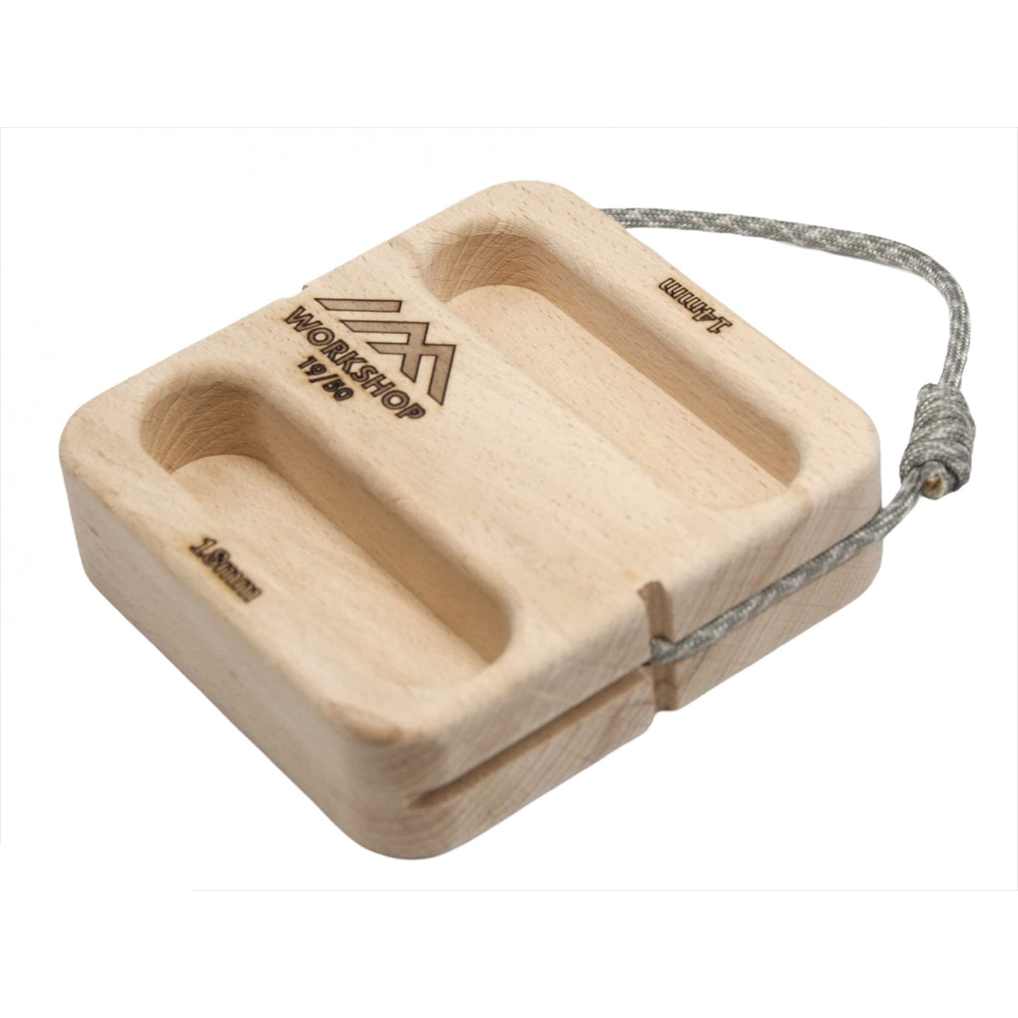 Workshop 19/50 Portable Hangboard – Compact Fingerboard & Pinch Grip Trainer for Climbing, Bouldering and Grip Strength Training Anywhere