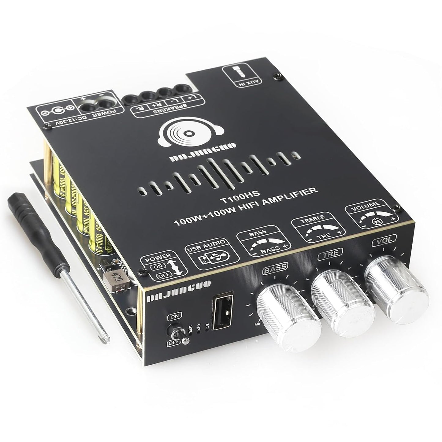 T100HS Bluetooth5.2 TPA3221 2.0 100W2,Audio Power Amplifier Board Chip Channel Power Amplifier