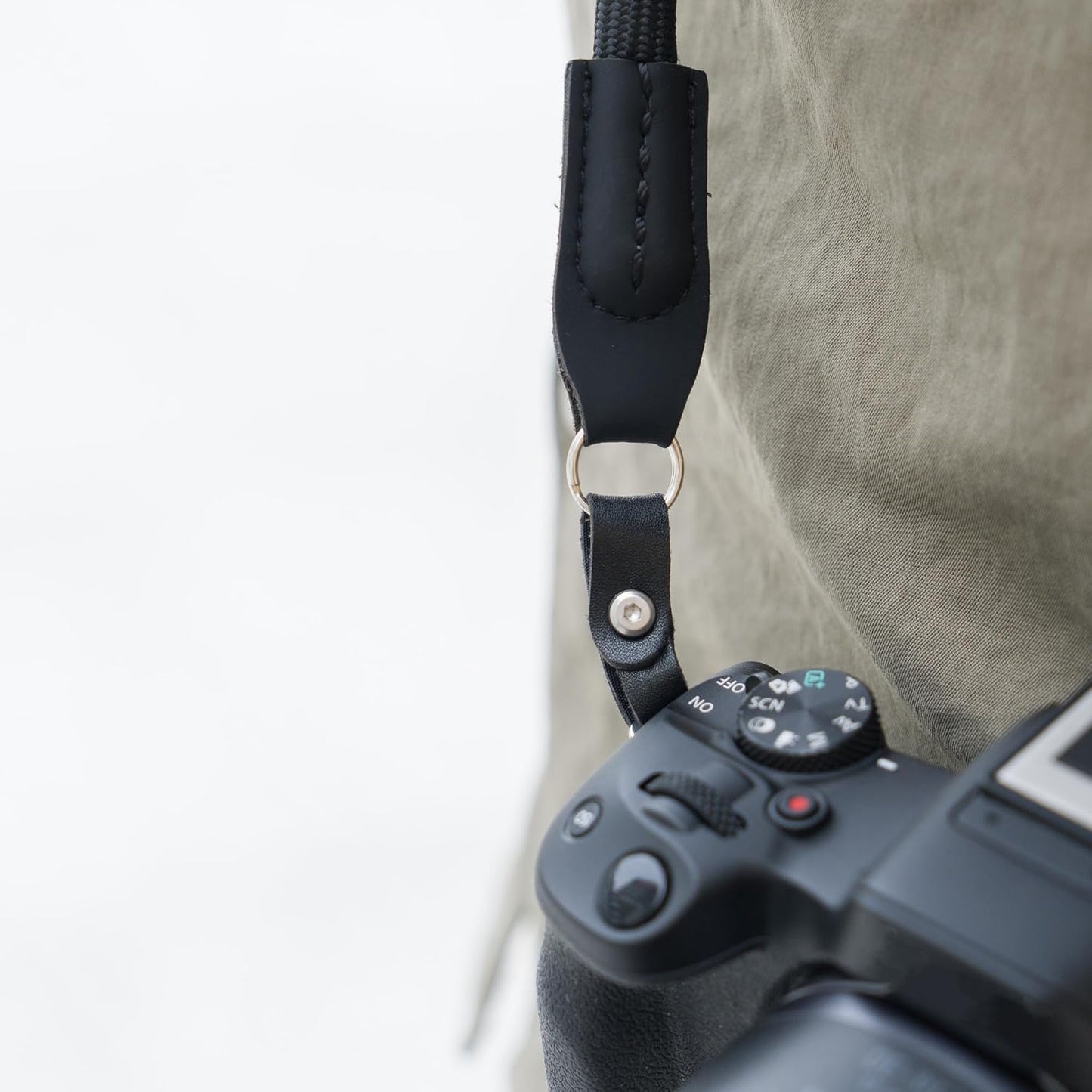 R6 R5 R50 R50V R100 R10 R8 R7 R6 R5 R1 R3 ZV-E10 ZVE10 ZVE10II Camera Hand Wrist Shoulder Neck Strap Adapter Loop