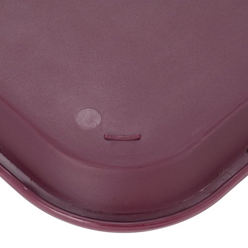 G.E.T. FT-18-BU BPA-Free Cafeteria / Fast Food Tray, 17.5" x 14", Burgundy (Set of 12)