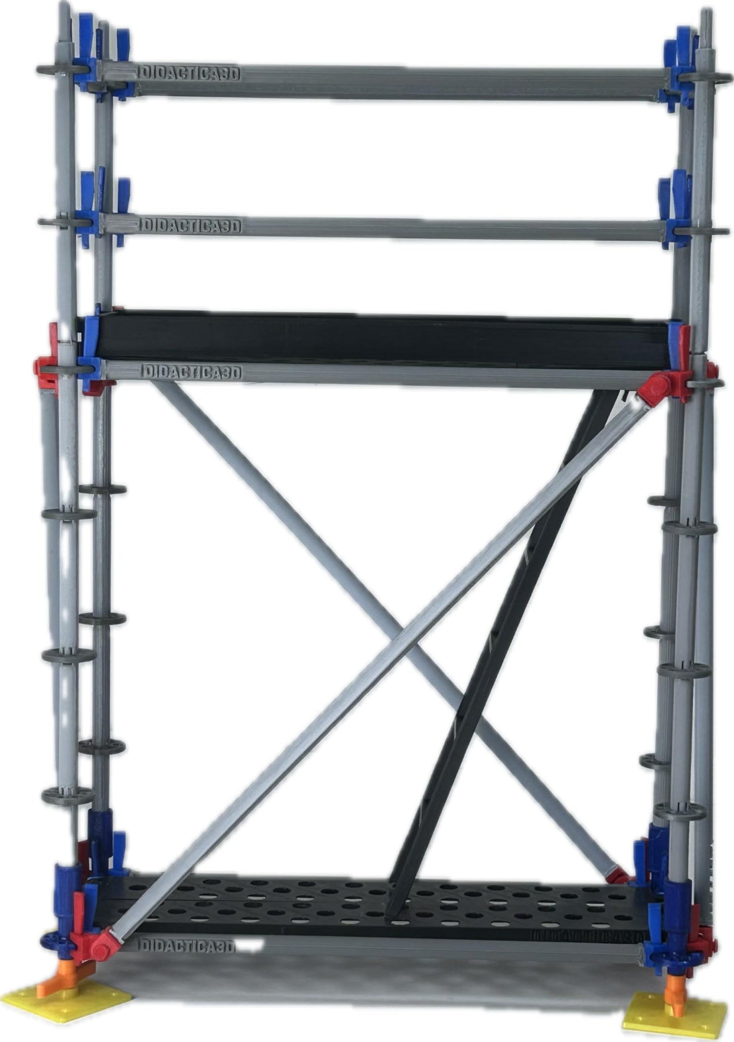 Small Multidirectional Scaffolding Training Model 1:6.6 Scale for Assembly and Stability Instruction (1.5 Frames (Narrow)) – Didactica3D