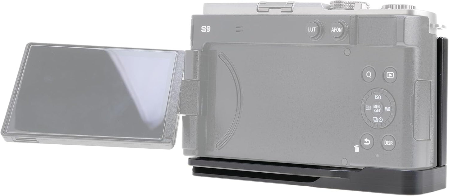 FOTGA S9 S9 JLwin L-Bracket Side Handle Tripod Mount Quick Release Base Plate for Panasonic Lumix Mirrorless Video