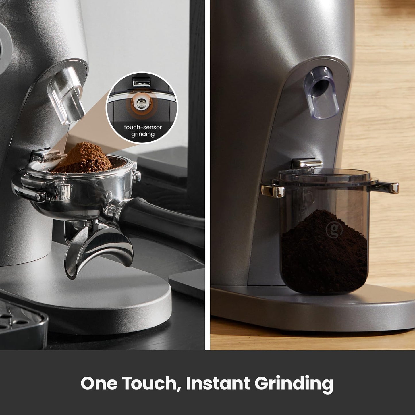 Gemilai Espresso Machine & Coffee Grinder& Milk Frothing Pitcher for Cappuccino, Latte