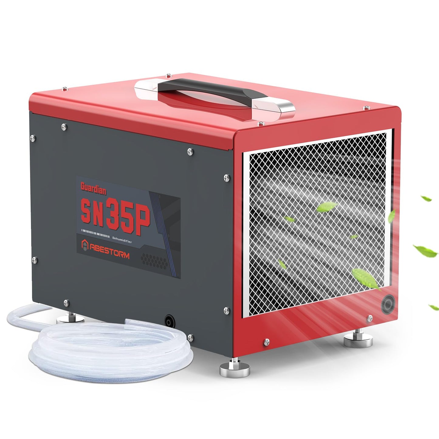 Abestorm Crawl Space Dehumidifiers with Pump and Hose, 70 PPD Compact Portable Commercial Dehumidifier Up to 1,000 sq. ft. Auto Defrost, Memory Starting Crawlspace dehumidifiers