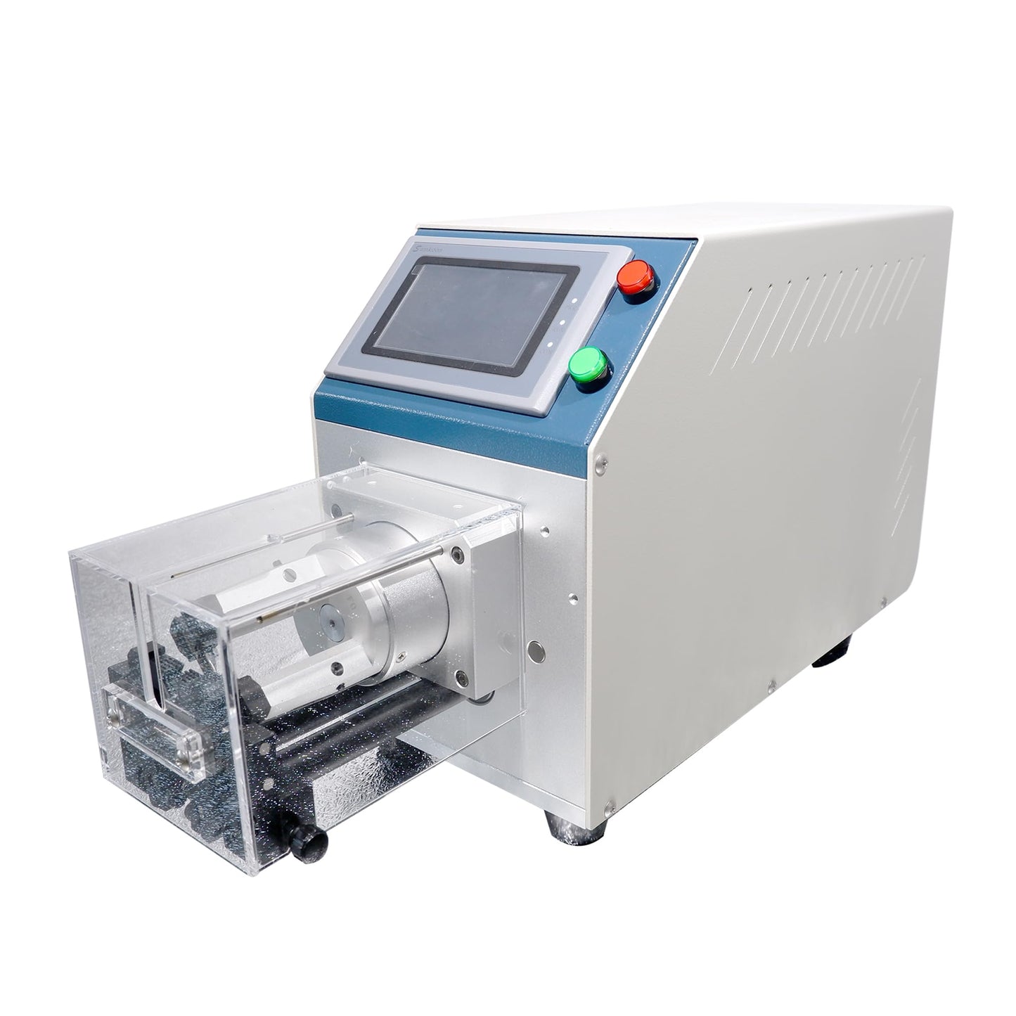Coaxial Cable Wire Stripper Machine, Automatic Electric Wire Stripper Machine, RF Antenna Stripper, LCD Touch Screen